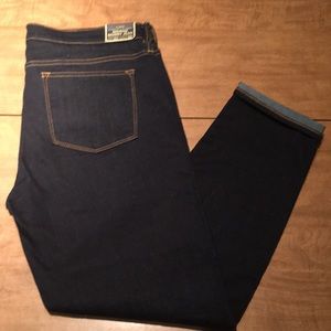 JCrew Crop or Petite Length Dark Jeans